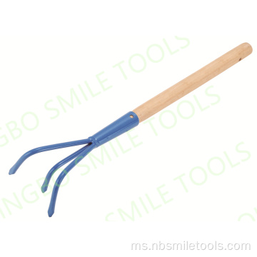 Alat Tangan Taman Semula jadi Taper End Wooden Handle untuk Rakes